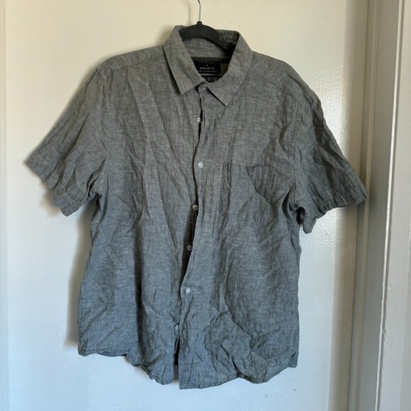 Linen short sleeve men's shirt from Primark - Picture 1 of 3